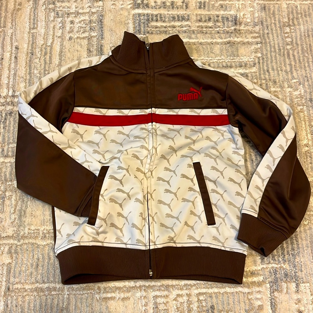 Retro Puma track jacket sz4